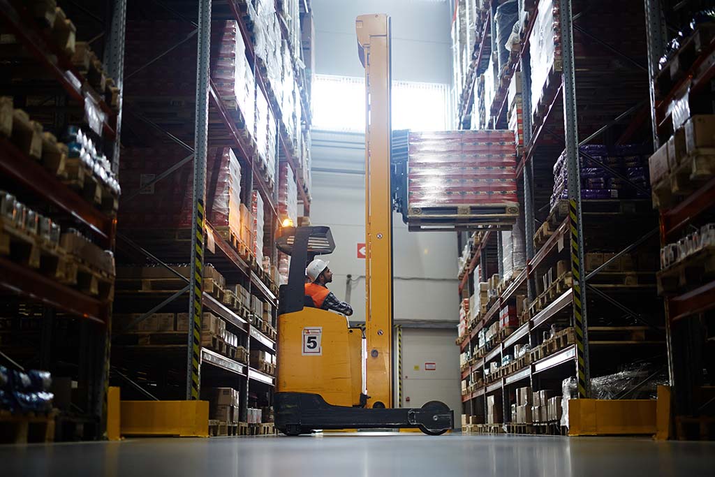Cargo flow through better supply chain visibility, control.