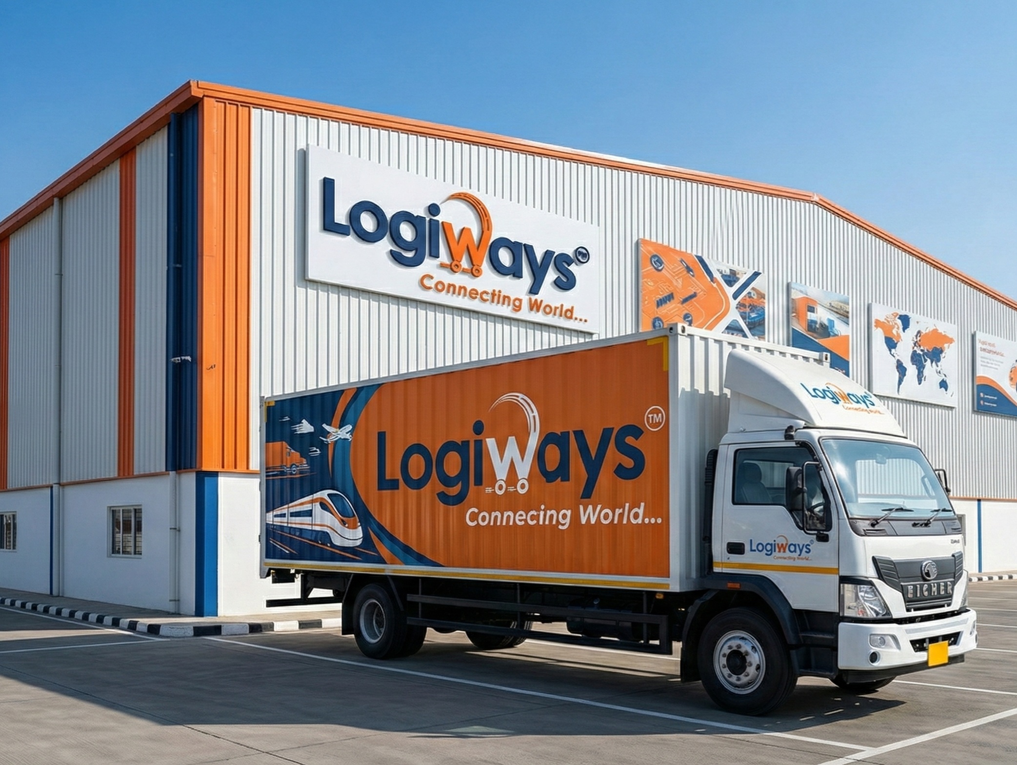 20ft Close Body Container